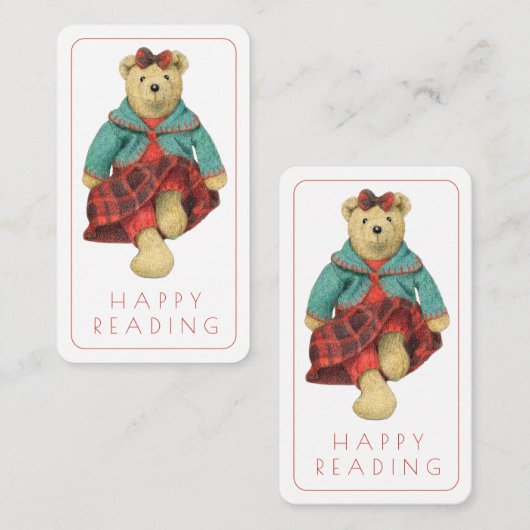 De Correspondance MRS. SIGNET BEAR - Carte 3.5x2 (Devant / Derrière)