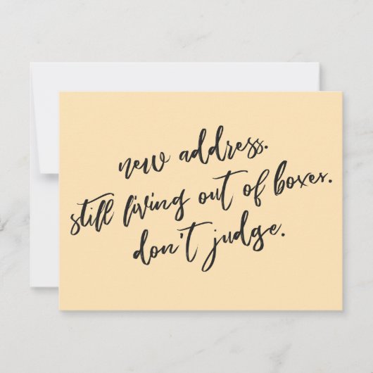 De Correspondance Ne juge pas la carte Peach (Devant)