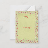 De Correspondance Pack carte Valentine pour enfants (Dos)