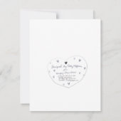 De Correspondance Penser à votre carte (Dos)