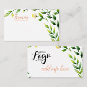 De Correspondance Pour toujours dans notre carte fleuriste Pensées (Devant / Derrière)