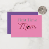 De Correspondance Première carte mam sans titre Design (Devant/Arrière en situation)