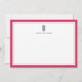 De Correspondance Prép ananas | Carte papier à lettres personnalisée (Devant)