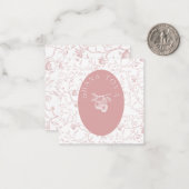 De Correspondance Rosh Hashanah étiquettes cadeaux Note Carte (Devant/Arrière en situation)