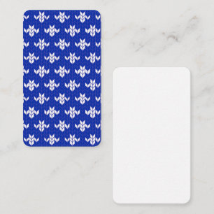 De Correspondance SCANDIA BLUE KNIT 3.5x2 Carte plate / Verticale