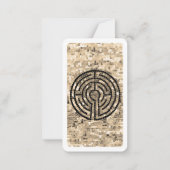 De Correspondance SIGNET LABYRINTH V - Carte 3.5x2 (Devant)