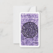De Correspondance SIGNET LABYRINTH VI - Carte 3.5x2 (Devant)