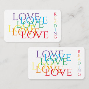 De Correspondance SIGNET RAINBOW LOVE - Carte 3.5x2