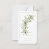 De Correspondance SIGNET ROSEMAIRE FRAIS - Carte 3.5x2 + texte (Devant)