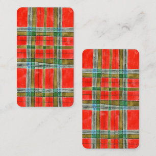 De Correspondance SIGNET TARTAN MAC BAIN - Carte 3.5x2