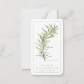 De Correspondance SIGNETS d'affaires ROSEMAIRE - Carte 3.5x2 (Devant)