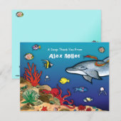 De Correspondance Sous la carte Sea-Ocean Life (Devant / Derrière)