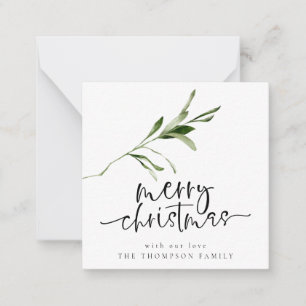 De Correspondance Taille mini Carte Foliy Joyeux Noël