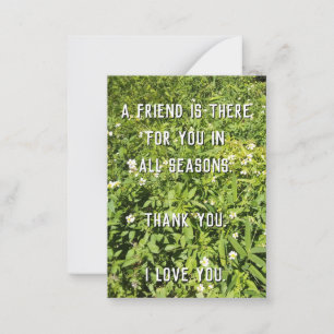 De Correspondance Une carte d'amis pour toutes les saisons