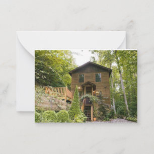 De Correspondance Vacances permanentes Smoky Mountain Cabine Carte p