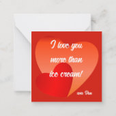 De Correspondance Vous êtes aimé Carte (Dos)