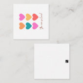 De Correspondance Vous êtes aimé - Carte Saint Valentin (Devant / Derrière)