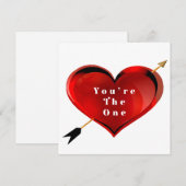 De Correspondance Vous êtes la seule carte à billets (Devant / Derrière)