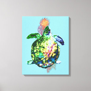 De Cosmic Color Bringer Canvas Afdruk