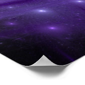 De Cosmic Lotus Poster (Hoek)