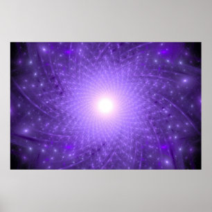 De Cosmic Lotus Poster