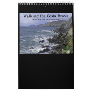 De Costa Brava van Catalonië, Spanje Kalender