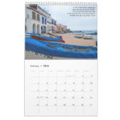 De Costa Brava van Catalonië, Spanje Kalender (Jan 2026)