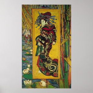 De Courtisane door Vincent van Gogh Poster