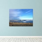 De cove in Seaside, Oregon Canvas Afdruk (Insitu (Houten vloer))