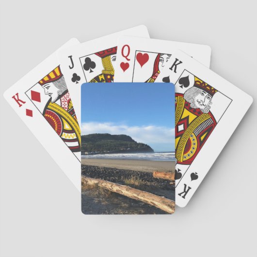 De cove in Seaside, Oregon Pokerkaarten (Achterkant)