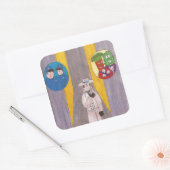 De cover van Bullets Bourbon #1 Stickers! Vierkante Sticker (Envelop)