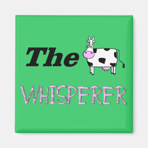 De Cow Whisperer Gifts Magneet
