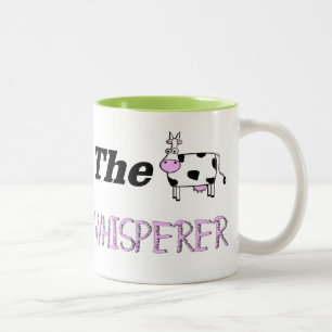 De Cow Whisperer Gifts Tweekleurige Koffiemok