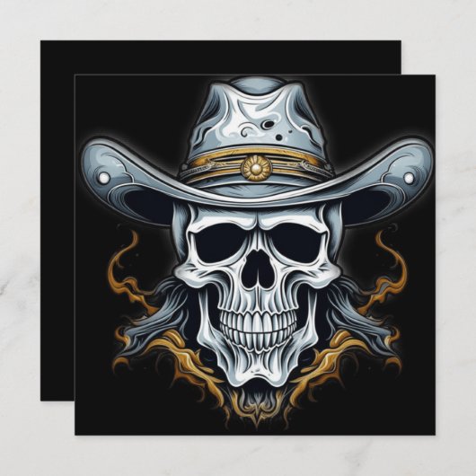 De Cowboy Skelet (Voorkant / Achterkant)