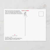 De Cowboy van de Bioscoop Aankondigingskaart (Achterkant)