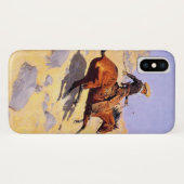 De Cowboy (van Frederic Remington) Case-Mate iPhone Case (Achterkant (horizontaal))