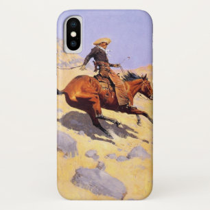 De Cowboy (van Frederic Remington) iPhone X Hoesje