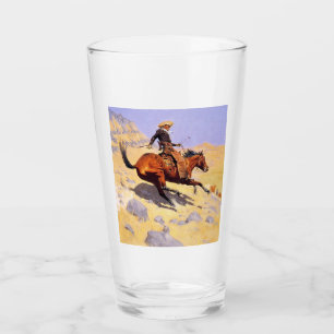 De Cowboy (van Frederic Remington) Glas