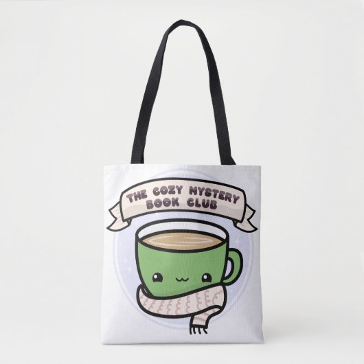 De Cozy Mystery Book Club Canvas tas (Voorkant)