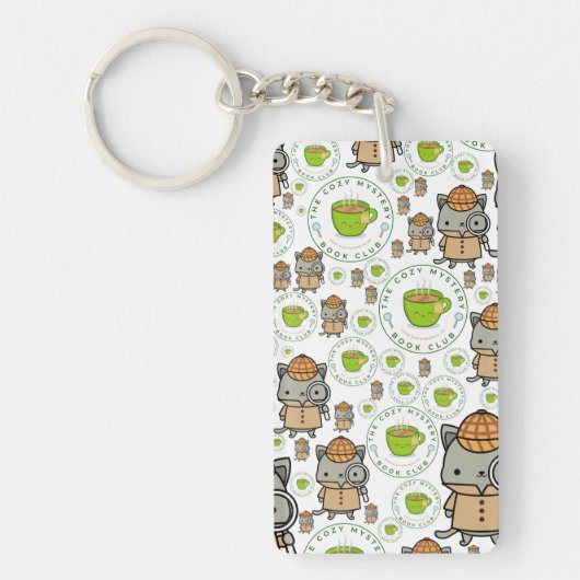 De Cozy Mystery Book Club Sleutelhanger (Voorkant)