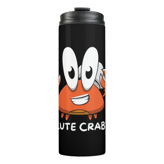 De Crabtastic Cutie Thermosbeker (Voorkant)