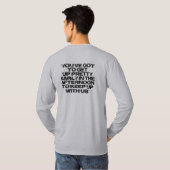 De Crack van Noon Club Long Sleeve T-Shirt (Achterkant volledig)