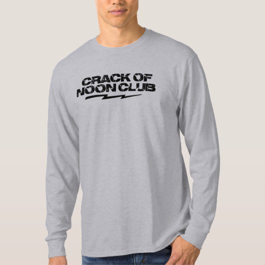 De Crack van Noon Club Long Sleeve T-Shirt (Voorkant)