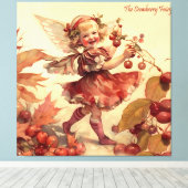 De Cranberryfee Canvas Afdruk (Insitu (Houten vloer))