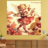 De Cranberryfee Canvas Afdruk (Insitu (Woonkamer))