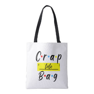 De Crap Bag Grappige Minimalistische Boodschappent Draagtas
