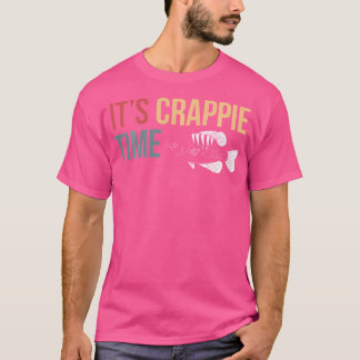 De Crappie Time Fisherman T-shirt