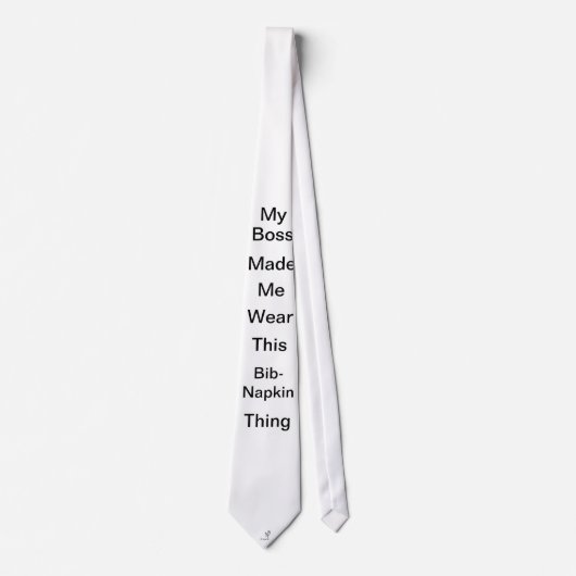 De cravate étrange de patron (DRÔLE) (Devant)