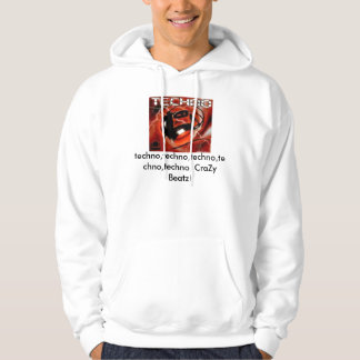 De Crazy Techno Lover Hoodie