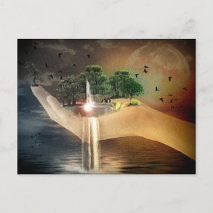 De creatie briefkaart